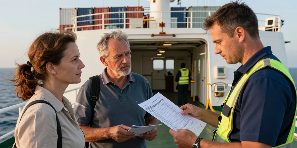 voyager en bateau cargo