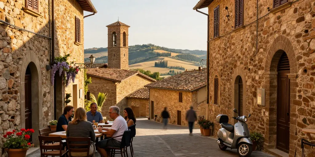 plus beau village de toscane