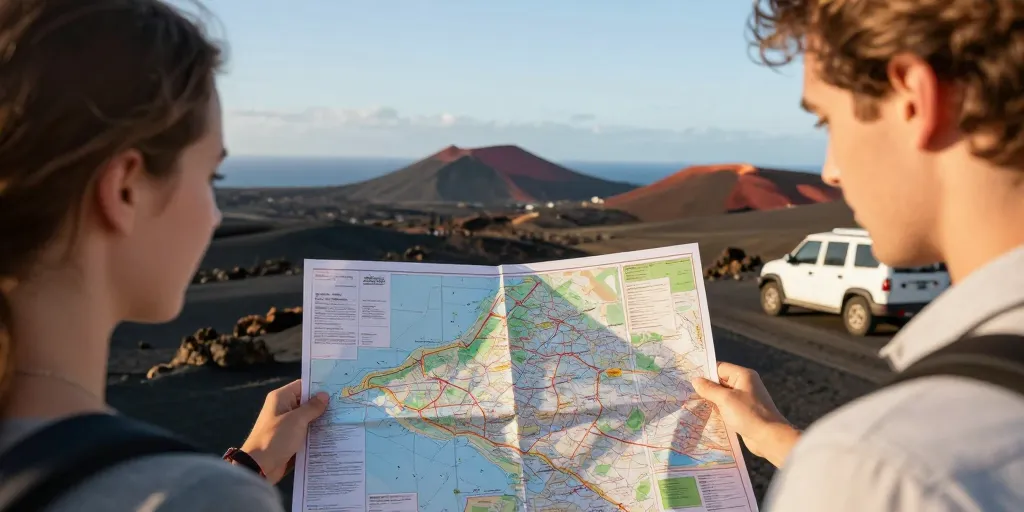 carte lanzarote à imprimer