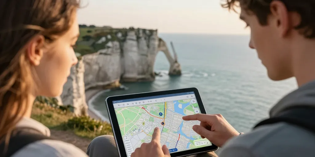 Falaise d’etretat maps : Les outils interactifs pour organiser votre trajet